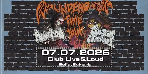 PHANTOM (MX) + POISON THE PREACHER (CO) live @ Live & Loud, Sofia, BG