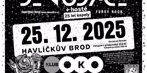 V\u00e1no\u010dn\u00ed Unplugged koncert: Na\u0161rot + Denudace ( 25 let kapely )