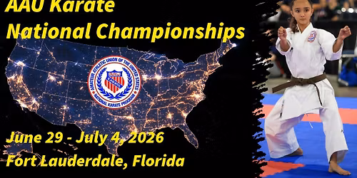 2026 AAU Karate National Championships