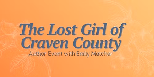 Author event with Emily Matchar!