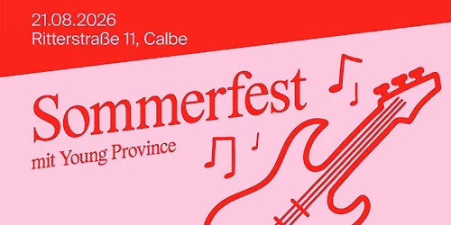 Sommerfest mit Young Province