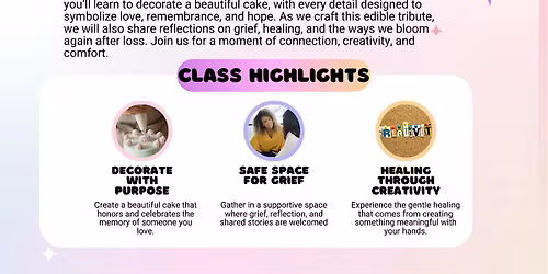 Bloom Again: A Sweet Memories Cake Decorating Experience
