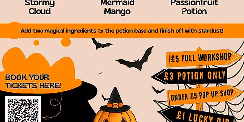 Halloween Potion\u2011Making & Craft Workshop (Ages 7+)