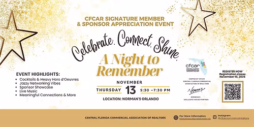 A Night to Remember - Celebrate, Connect and Shine