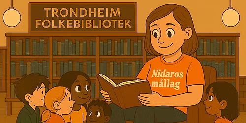 Lesestund for barn med Nidaros M\u00e5llag