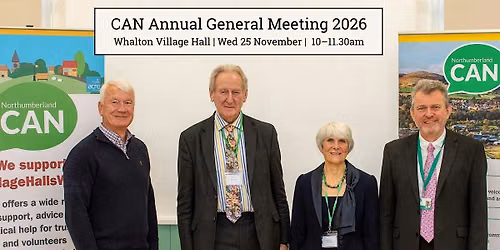 Community Action Northumberland (CAN) Annual General Meeting