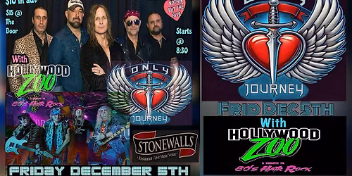 Only Journey with Hollywood Zoo