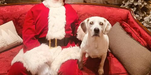 Happy Paw-lidays!! Pet pics with Santa!