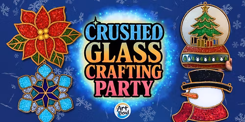 Holiday Crushed Glass Crafting Party! \ud83c\udf84