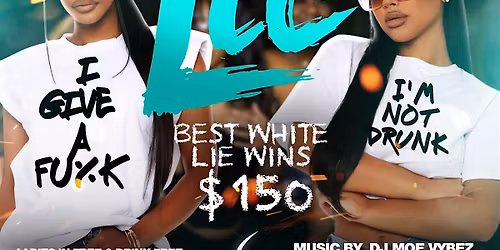 WHITE LIES T SHIRT PARTY