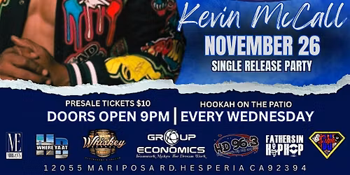 KEVIN McCALL LIVE IN THE HD