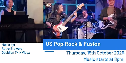 Live Music: US Pop Rock & Fusion
