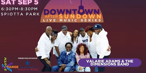 Downtown After Sundown - Valarie Adams & The Dimensions Band