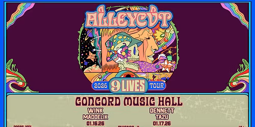 ALLEYCVT: 9 LIVES TOUR - TWO NIGHTS