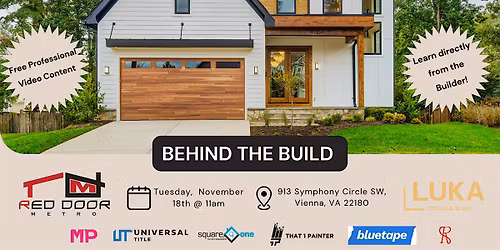 Behind the Build - 913 Symphony Circle