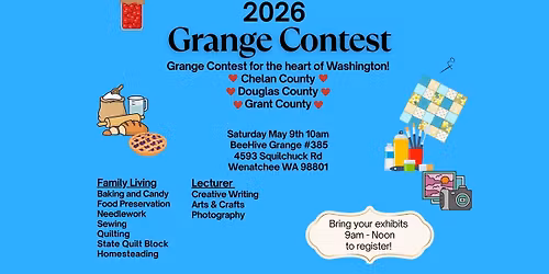 Chelan-Douglas-Grant County Pomona Contest