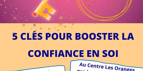 5 cl\u00e9s pour booster sa confiance en soi 