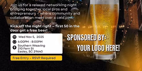 Business and Beers: Networking at Southern Weaving Food Hall