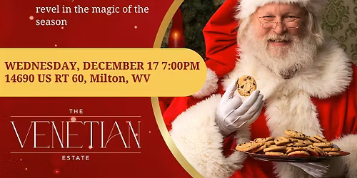 Christmas Cookies, Cocoa & Santa too!