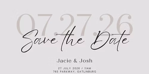Jacie & Josh\u2019s wedding\u2764\ufe0f
