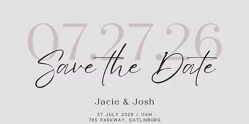 Jacie & Josh\u2019s wedding\u2764\ufe0f