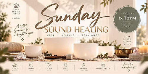 Sunday Sound Healing Journey