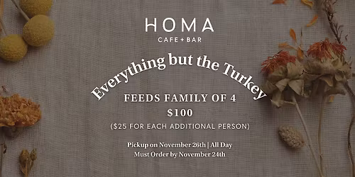 Everything but the Turkey Pickup