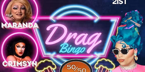 Drag bingo at 5050 taphouse