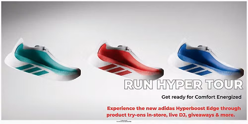 Run Hyper Tour with adidas - San Diego In-Store Pop-Up