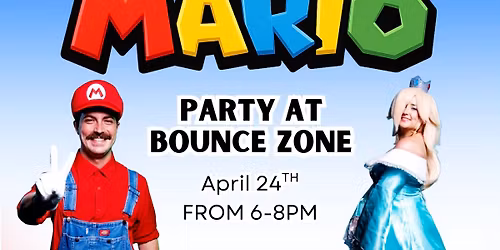 MARIO Party at Bounce Zone Tampa