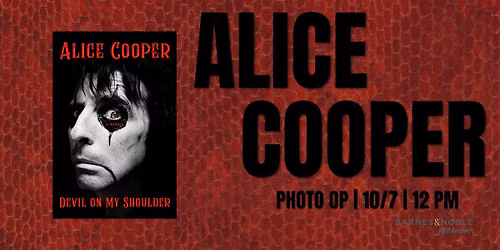 Alice Cooper celebrates DEVIL ON MY SHOULDER @ B&N 5th Ave!