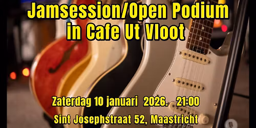 Jamsession\/Open podium in Cafe Ut Vloot