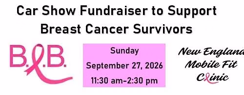 Car Show Fundraiser to Support Breast Cancer Survivors