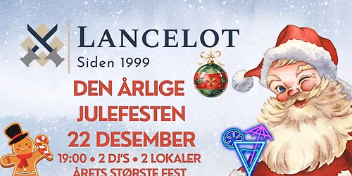 Den \u00c5rlige Julefesten 22. Desember 2025 \/\/ Lancelot Asker Tradisjon