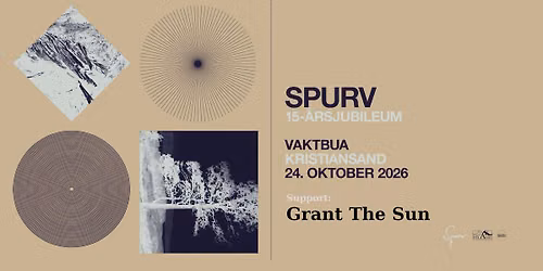  VIVID.presents: Spurv + Grant The Sun [post-rock\/metal] \/\/ Vaktbua