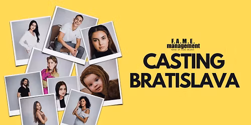 Registra\u010dn\u00fd casting BRATISLAVA