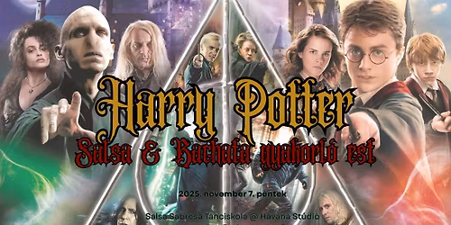 \ud83e\uddf9 Harry Potter salsa & bachata gyakorl\u00f3 est Veszpr\u00e9mben \ud83e\ude84