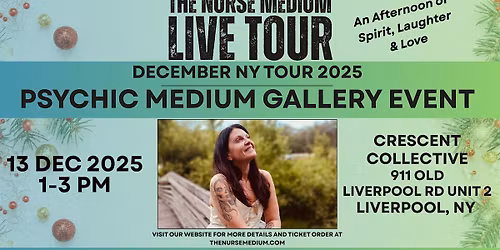 Spirit of the Season: A Psychic Gallery with The Nurse Medium - Liverpool
