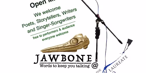 Jawbone @ The Poet Laureate - Performance Poetry \/ Spoken Word Open Mic 