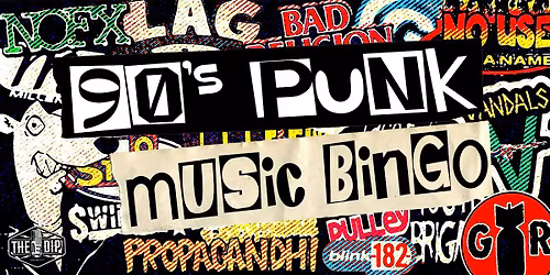 MUSIC BINGO: 90's Punk
