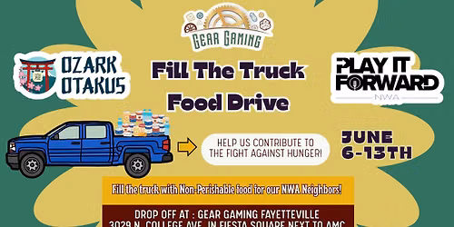 Gear Fayetteville - Fill the Truck Food Drive
