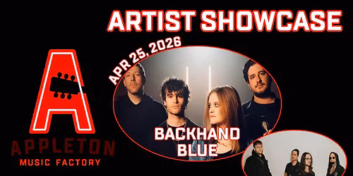 Backhand Blue with Violenta live at Appleton Music Factory