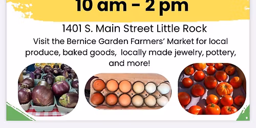 The Bernice Garden Farmers\u2019 Market