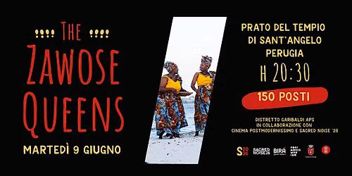 The Zawose Queens live Tempio di Sant'Angelo (Pg)