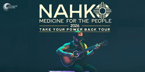 Nahko and Medicine for the People \u2013 Take Your Power Back Tour \u2022 21.02.2026 Alte Kaserne Z\u00fcrich
