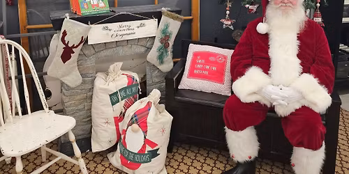 Santa Claus is visiting Scrapmania on Dec. 6th, 2025 11:00-2:00