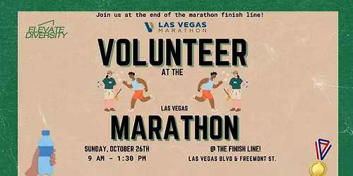 Volunteer at the Las Vegas Marathon!