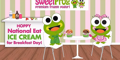 Breakfast with Cookie for National Ice Cream for Breakfast Day