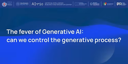 The fever of Generative AI:  can we control the generative process?