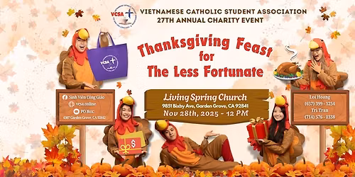 VCSA Thanksgiving Feast 2025